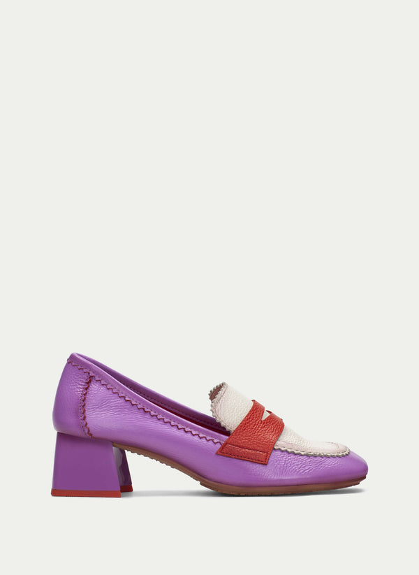 Moccasin Malta Violet-Panna-Red