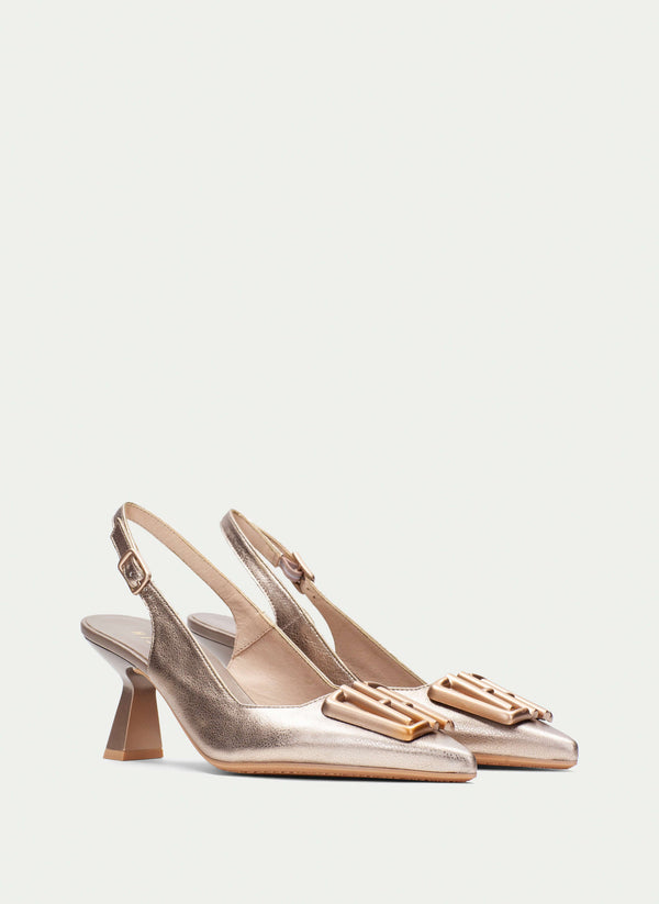 Slingback Nova Gold