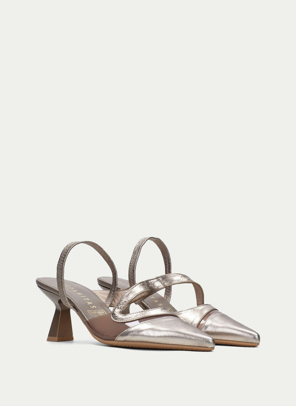Heeled Sandal Nova Gold