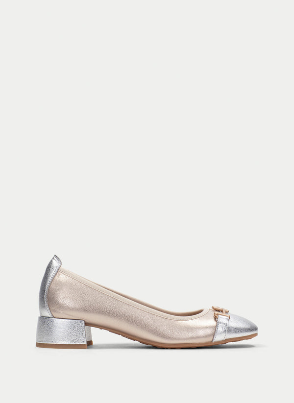Ballerina oporto silver-champagne