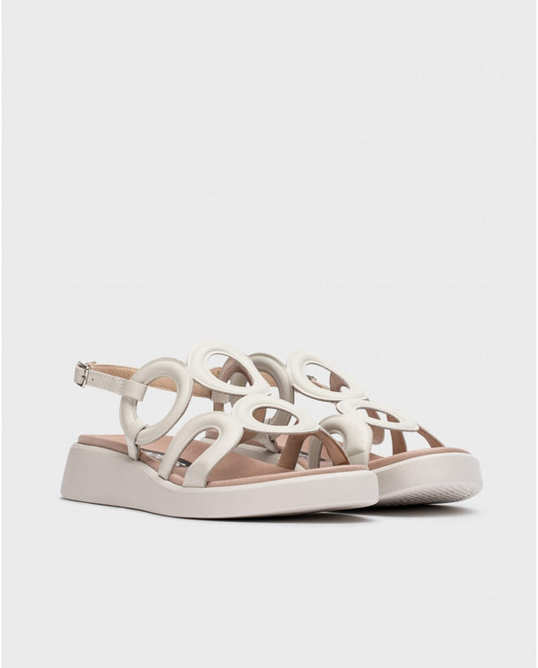 White TOLEDO Sandals