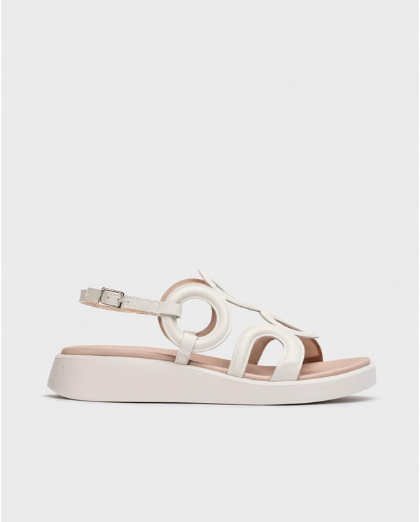 White TOLEDO Sandals