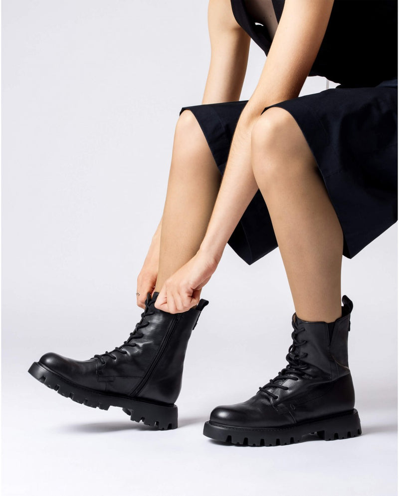 Black CAMILA ankle boots