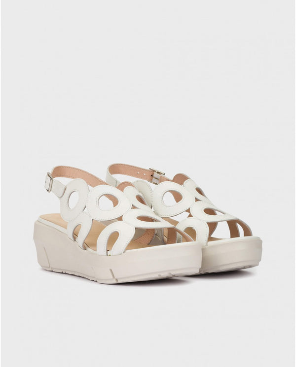 White FLYNN 82 Sandals