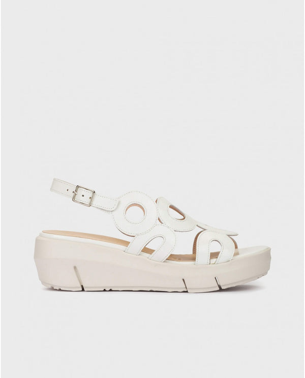 White FLYNN 82 Sandals