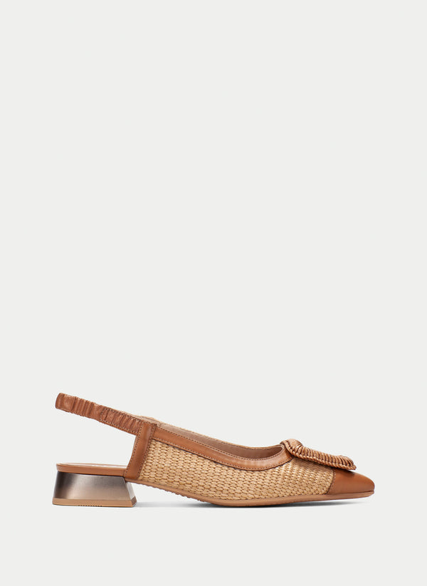 Slingback dali tan