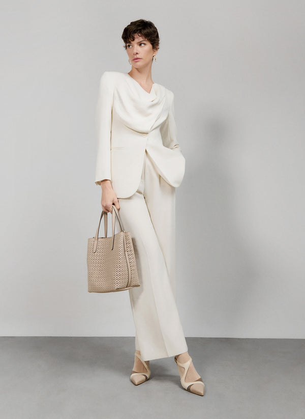Slingback nova taupe-latte