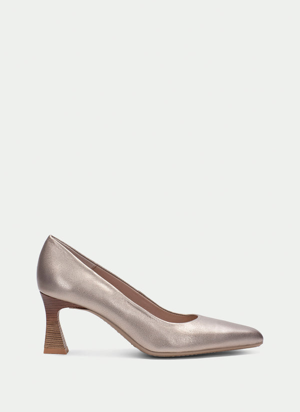Pump dalia champagne