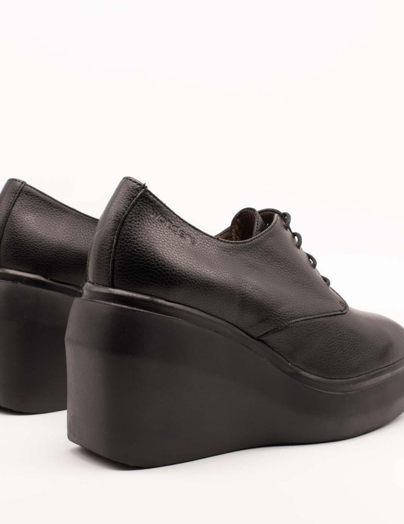 Dural black platform Ankle shoe