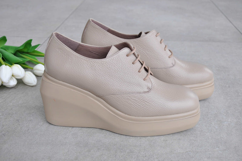 Dural Taupe platform Ankle shoe