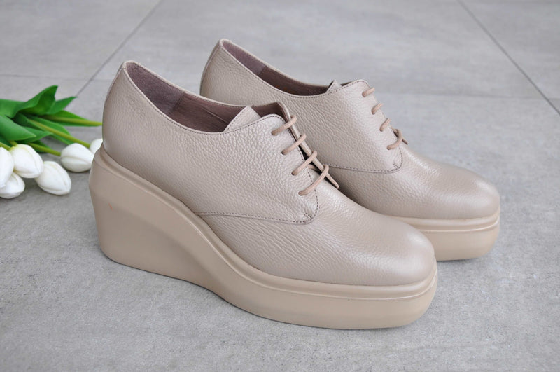 Dural Taupe platform Ankle shoe