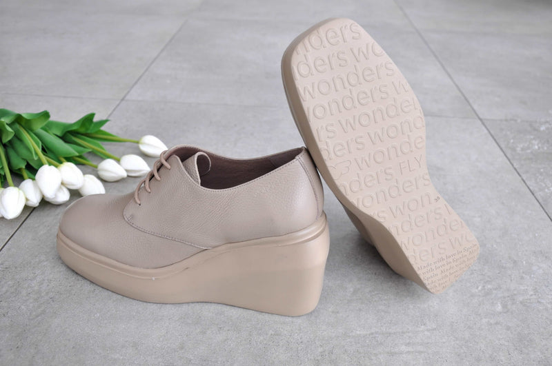 Dural Taupe platform Ankle shoe