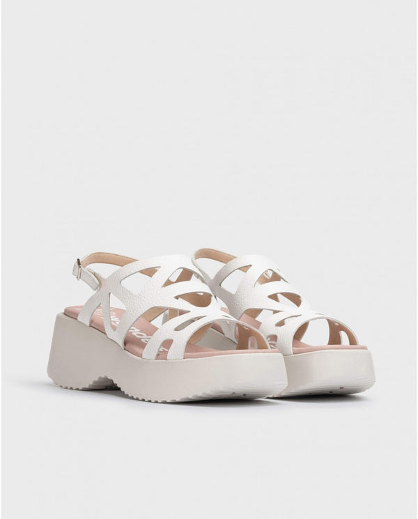 White Laura Sandal