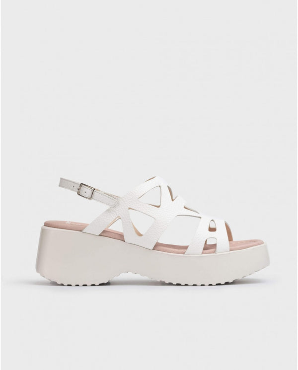 White Laura Sandal